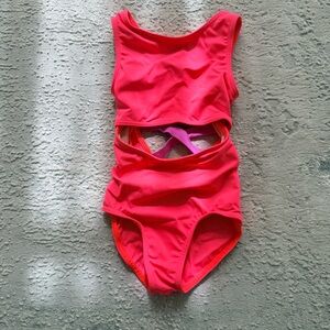 Balera Kids Bodysuit in Pink and Orange